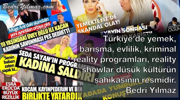 Düşük Kültür - Bedri Yılmaz