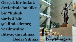 Hukuk – Bedri Yılmaz