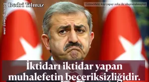 Muhalefet – Bedri Yılmaz