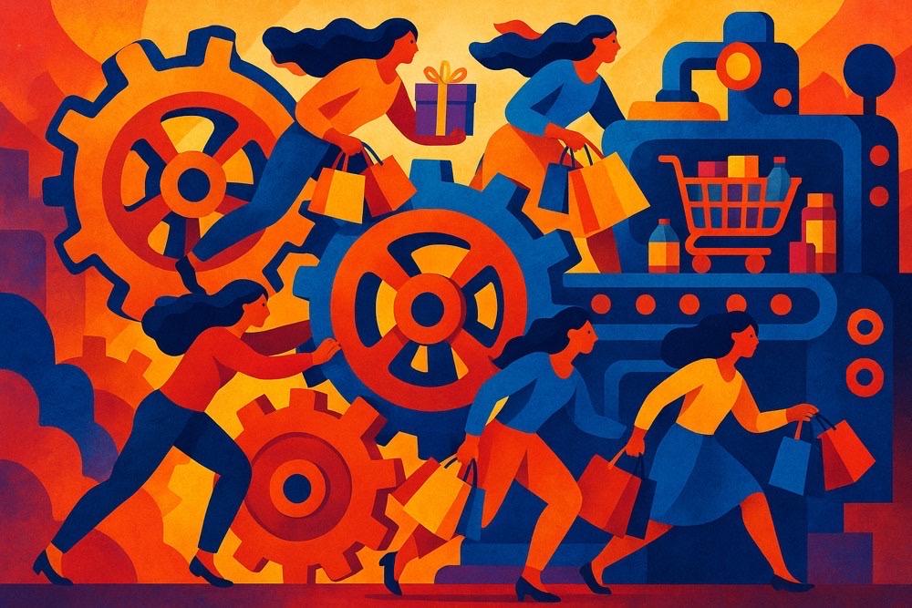 Kapitalizmin Çarkını Kadınlar Döndürüyor