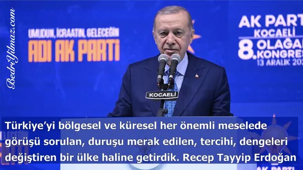 Küresel - Recep Tayyip Erdoğan