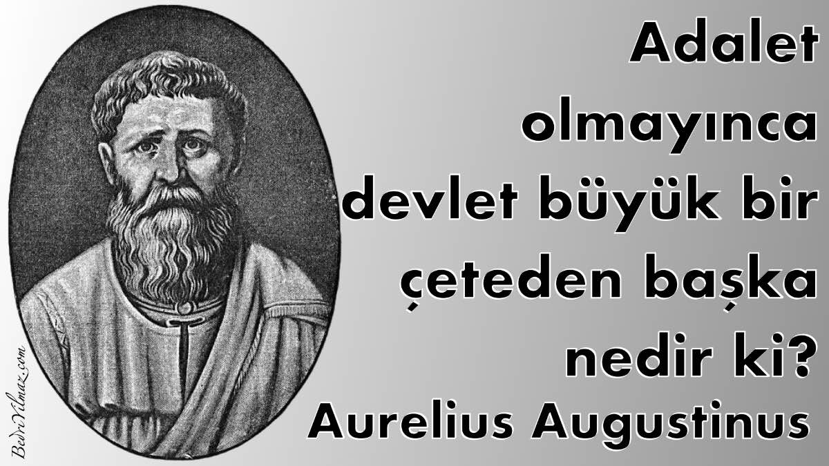 Adalet – Aurelius Augustinus