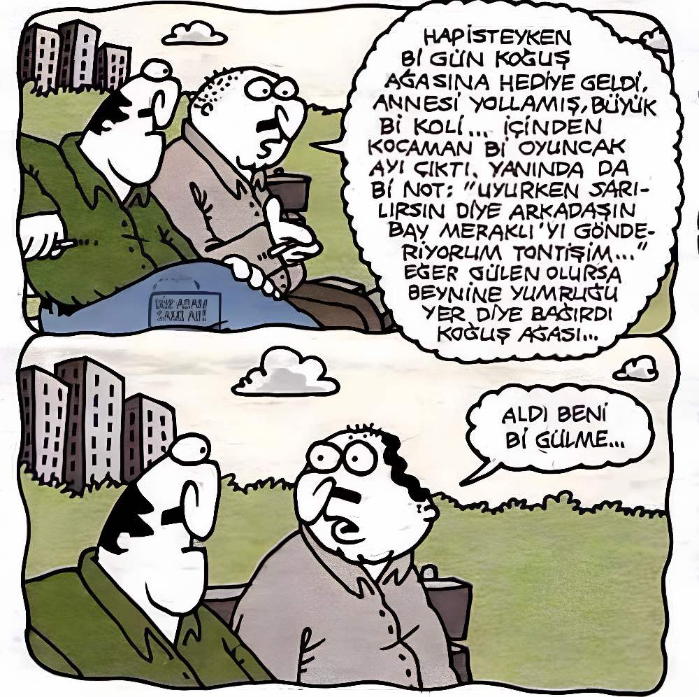 Aldı beni bi gülme