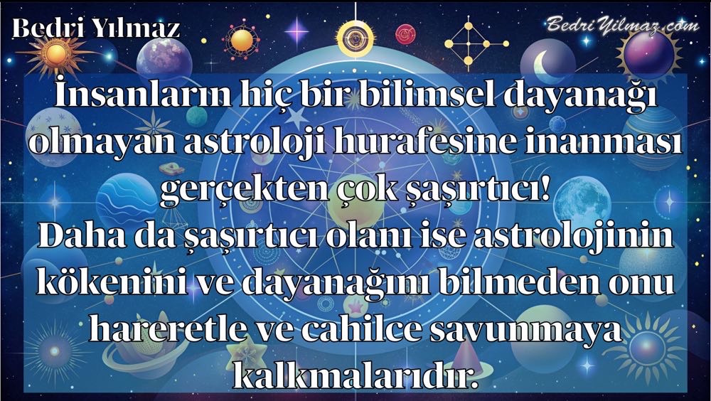 Astroloji - Bedri Yılmaz