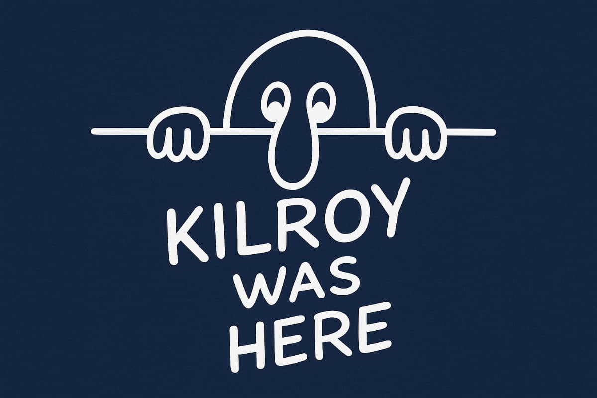 Kilroy Was Here: Humanity’s Mark on the Wall