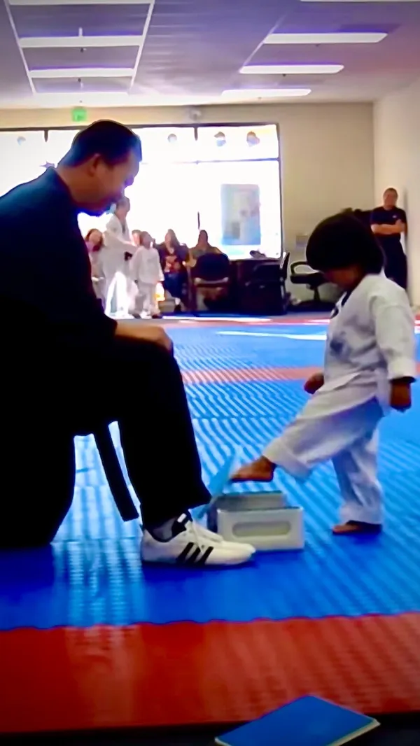 Miniklerin Teakwondo ile İmtihanı