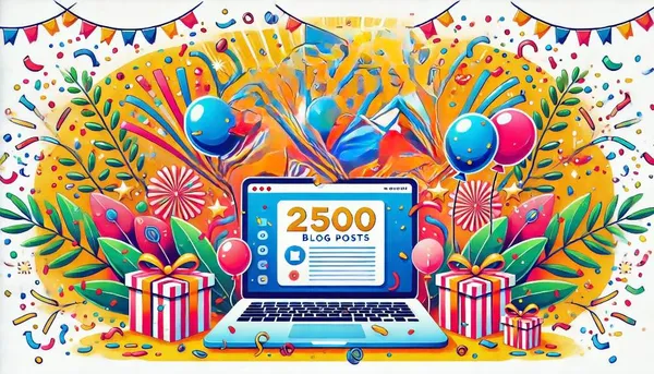Sitemde 2500. Yazı: Birlikte Büyüyoruz!