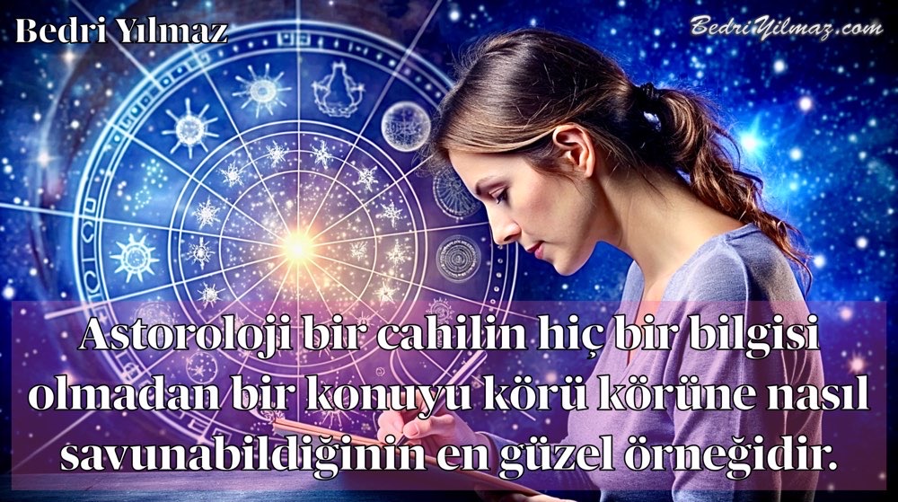 Cahilin Astoroji Aşkı - Bedri Yılmaz