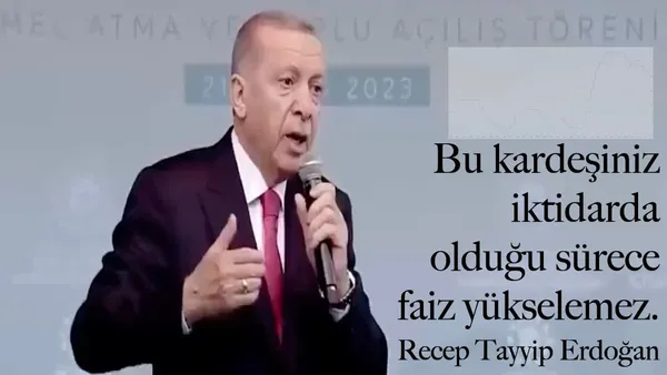 Faiz – Recep Tayyip Erdoğan