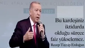 Faiz – Recep Tayyip Erdoğan
