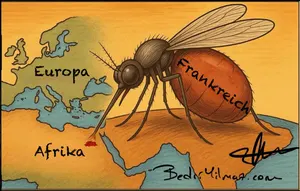 Frankreich Saugt Afrikas Blut Aus
