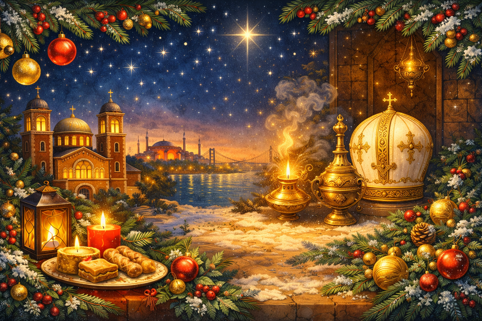 Rum Ortodoks Dostlarımızın Noel'i Kutlu Olsun