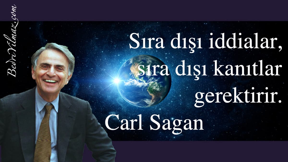 İddia - Carl Sagan