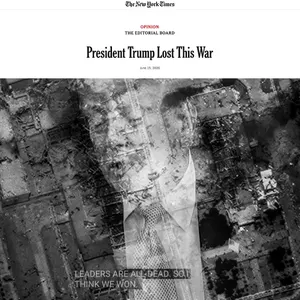 President Trump Lost This War - The New York Times
