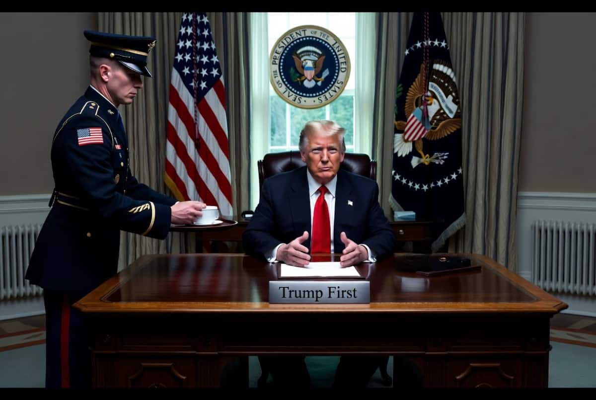 America First Yerine Trump First
