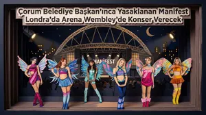 Manifest Türkiye Çorum'da Yasaklı, İngiltere Wembley'de Baştacı