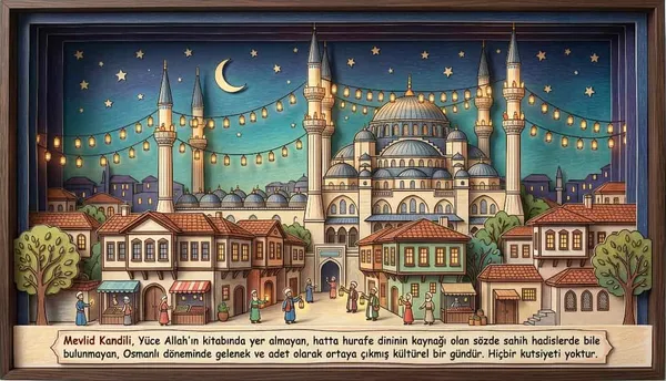 Mevlid Kandilinin Hiçbir Kutsiyeti Yoktur