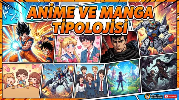 Anime, Manga Tipolojisi