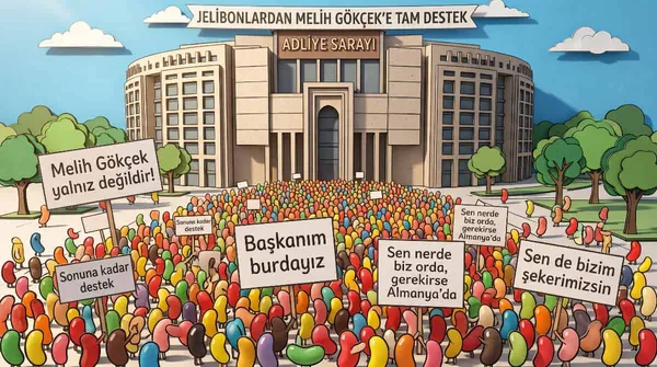 Jelibonlardan Melih Gökçek'e Destek