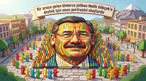 Melih Gökçek'e Jelibonlardan Destek