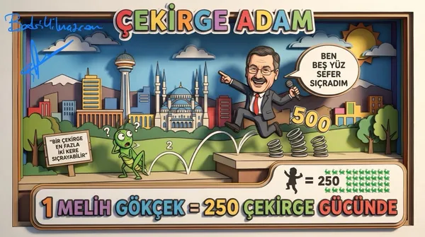Yeni Çizgi Kahraman Çekirge Adam