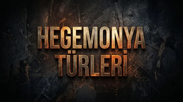 Hegemonya Türleri