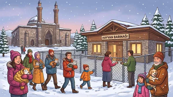 Erzurum'dan Örnek Karar Sokakta Hayvan Beslemek Yasaklandı