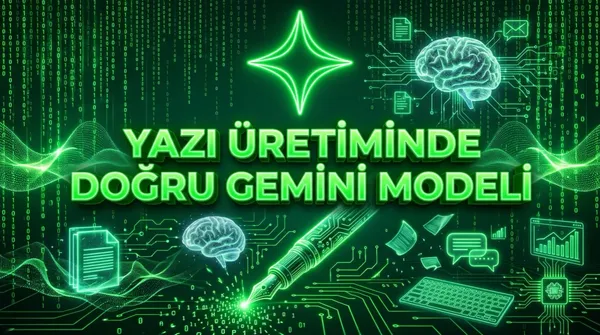 Yazı İçeriği Üretiminde Doğru Gemini Yapay Zeka Modeli Kullanma Rehberi