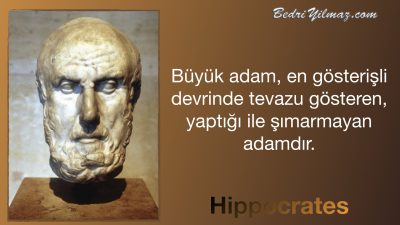Tevazu – Hippocrates