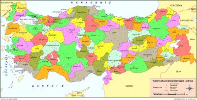Türkiye Mülki İdare Bölümleri Envanteri