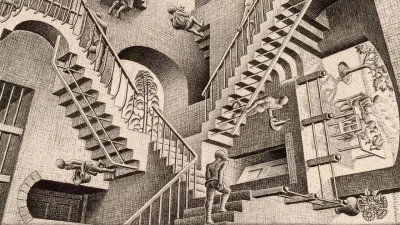 Maurits Cornelis Escher – Relativity