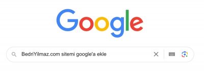 Sitenizi Google’a Haber Verin