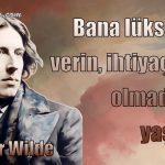 Lükslerim – Oscar Wilde