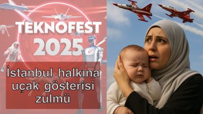 İstanbul Halkına Uçak Gürültüsü Zulmü