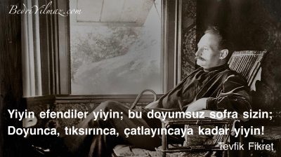 Yiyin – Tevfik Fikret